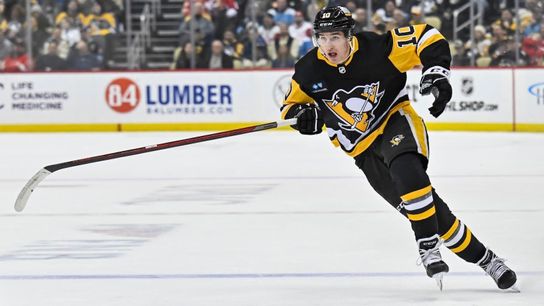 Freeze Frame: O'Connor's young legs bear fruit taken at PPG Paints Arena (Penguins)